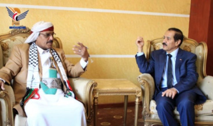 السامعي يؤكد أهمية الدور الدبلوماسي لتعزيز الموقف اليمني لنصرة غزة